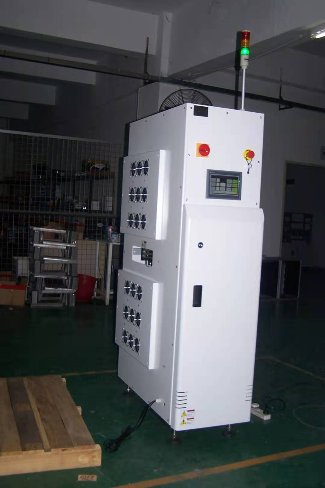 Multi Function Intelligent Vertical PCB Buffer High Efficiency Front Operation