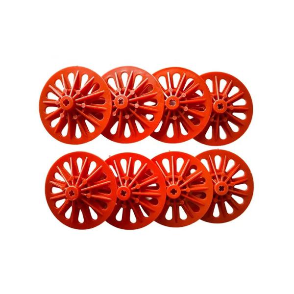Customized UV Resistant PE/PP Insulation Washers Plastic For Screw Installation
