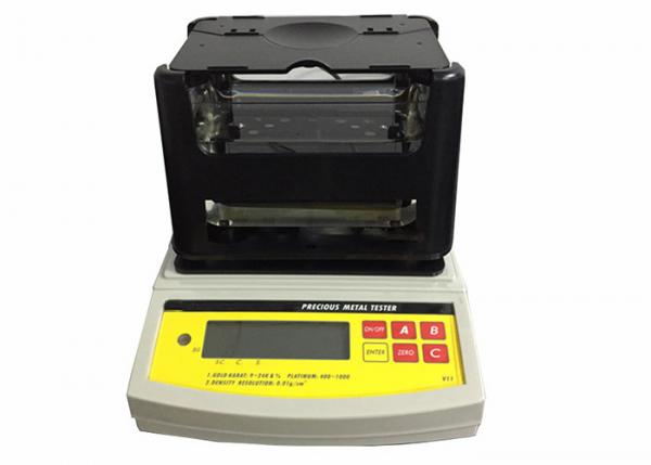 Quality LightWeight Mini Gold Silver Purity Testing Machine , Portable Mixed Gold Purity Checking Machine for sale