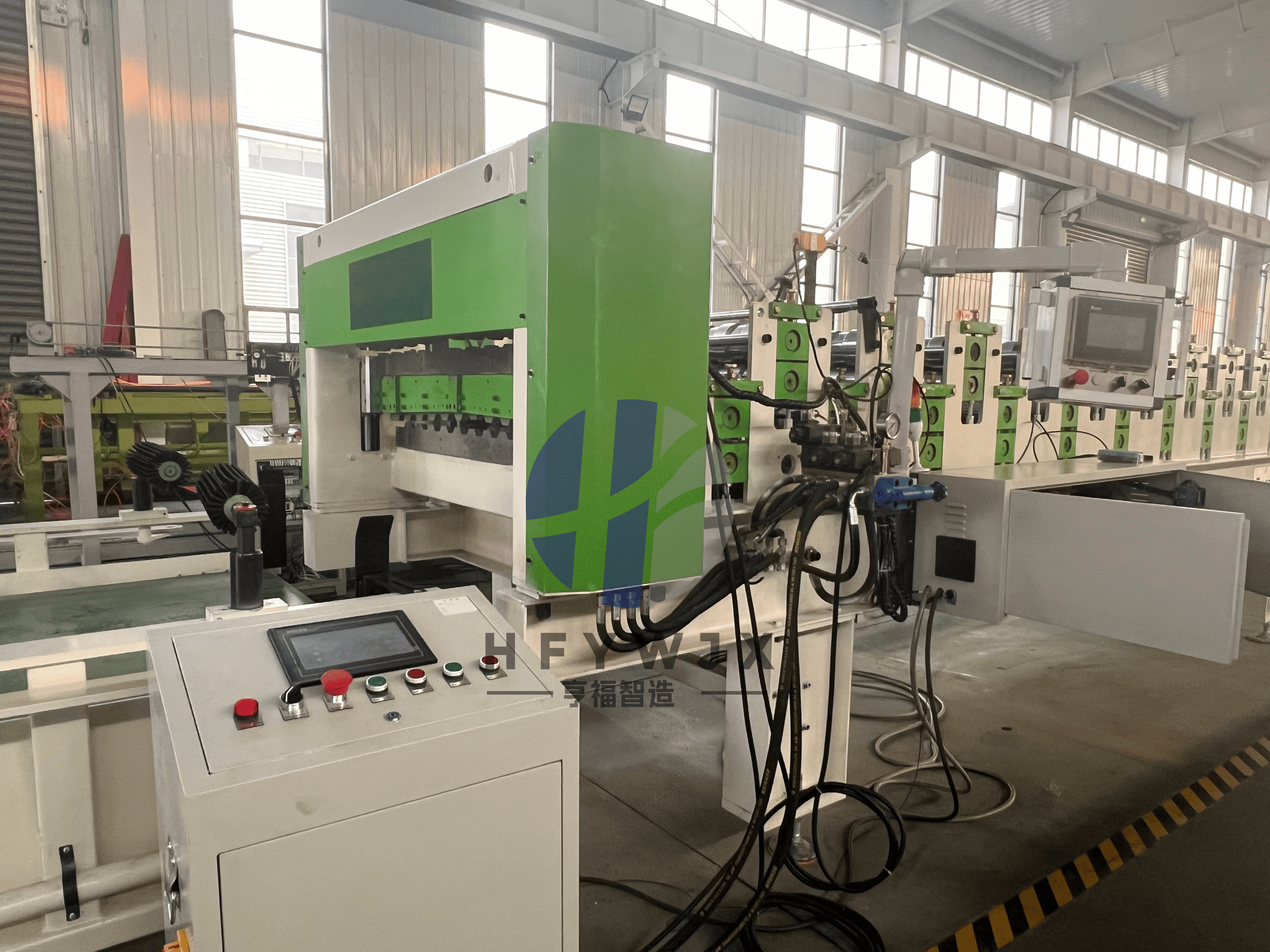 Durable Double Layer Roll Forming Machine With PLC Control System And Heavy Duty Welded Frame