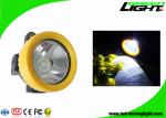 Portable Cordless LED Mining Light Rechargeable Headlamp 2.2Ah Lithium Ion
