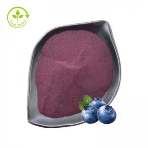  Blueberry Extract Powder 25% Anthocyanidins Pure Organic Food Supplement Manufactures