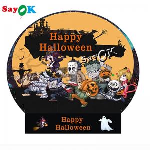 China Outdoor Indoor 5m Inflatable Holiday Decorations Life Size Halloween Snow Globe on sale