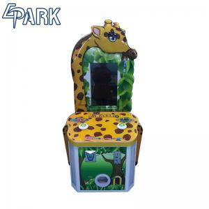  Coin Pusher Lovely Kids Giraffe Redemption Arcade Game Machine 70W Manufactures