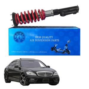 Air Spring To Coil Spring Coversion Kit With Ads And Adjustable Front Mercedes W221 Coil Spring Shock