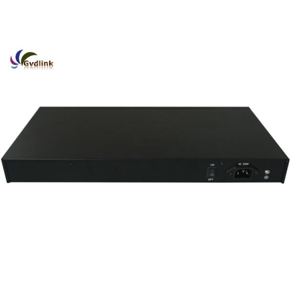 24 Gigabit 30W Fiber Optic POE Switch