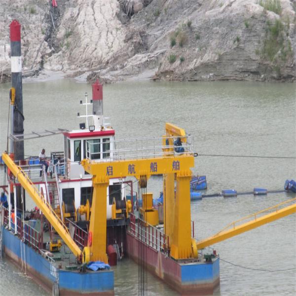 15 Meter Maximum Dredging Depth Hydrocyclone Cutter Suction Sand Dredger for River