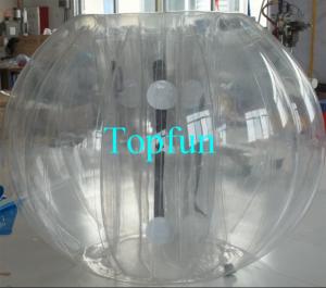 China Transparent Body Inflatable Bumper Ball / 1.00mm Thickness PVC Balls on sale