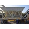 YHZS50 JS1000 Concrete Batching Plant Mobile Type With 50 M³/H Capacity for sale