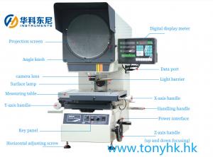  10X 20X 50X 100X Benchtop Optical Comparator / Digital Profile Projector Manufactures