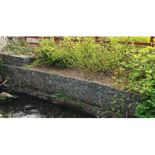 Galvanized Gabion Wall Baskets Stone Boxes For Retaining Wall Construction