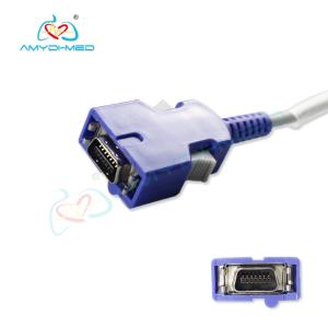 9 Pin Pediatric Spo2 Sensor , Reusable Spo2 Sensors With Wrap Clip