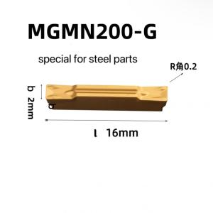 Customized CNC Milling Threading Grooving Insert Mgmn200-G For Mold Processing