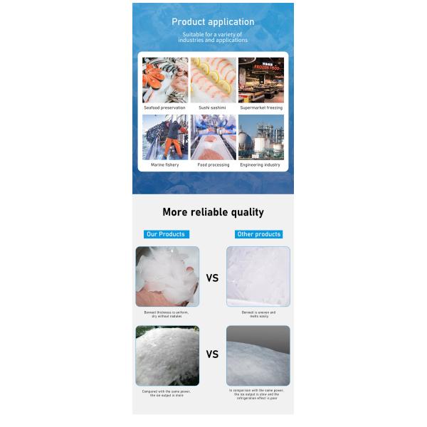 Medium Air Ice Flake Maker Machine For Automatic Snow Ice Production