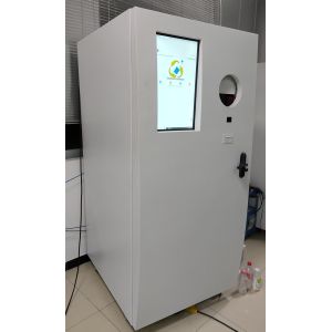  multi-language indoor AI Vision Detection Reverse Vending Machine For glass recycling for resturant Manufactures