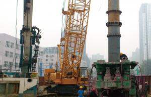  Bored Pile Construction Equipment Casing Rotator With Wired Remote Control Mode Manufactures