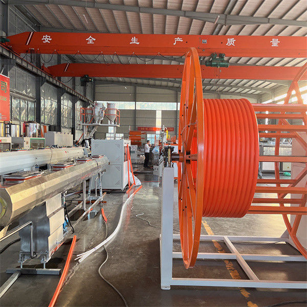 Multi-hole HDPE Microduct Bundle Production Line for FTTH Communication Cable Protection Pipe Extrusion Plant