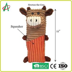 2 Pack Chew Proof Squeaky Dog Toy H11 inch Durable Soft Plush