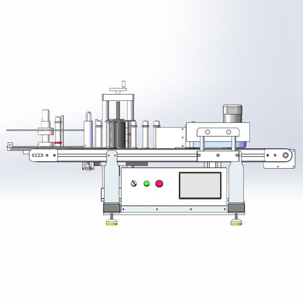 Automatic Small Tabletop Round Bottle Labeling Machine With OEM ODM Services For Glass And Plastic Bottle Label Applicator