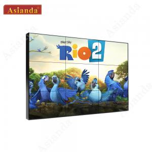  3x2 Video Wall 55inch 3.5mm LG LCD Video Display Advertising Commercial Video Wall Manufactures