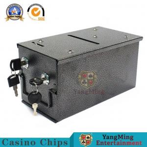  Customized Metal Coin Box For Entertainment Games Store Hot Metal Bill Tip Money Carrier Poker Table Manufactures