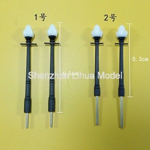 Quality model lamppost--- HO yard lamp,1:100 scale lamp,architectural model lamp,model material,model stuff,model accessories for sale
