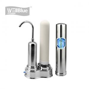  Stainless Dome Ceramic Countertop Water Filter ,  Faucet - Mounted Water Filter Manufactures