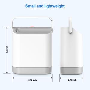 Mini Rechargeable O2 Portable Continuous Conveyo Compact Portable Oxygen