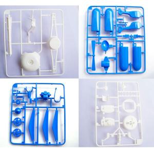 Blue / White Plastic Diy Arduino DOF Robot Kit , 6 In 1 Educational Diy Solar