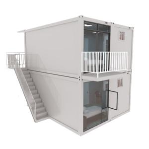  Steel 20ft 2 Bedroom Shipping Container House Anti Rust Prefabricated Homes Manufactures