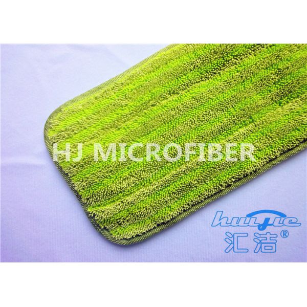 Non Abrasive Microfiber Wet Mop Pads Super Absorbent , Microfiber Mop Refill