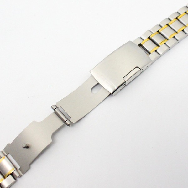 PVD Metal Solid Gold Watch Bands