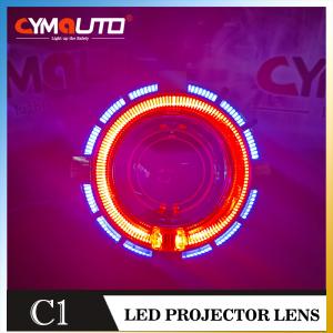 China OEM Bi Xenon Projector Lens Bulb For Car Bulb 2.5 Inch LED Cover on sale