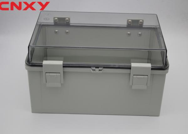 Quality Outdoor Pcb Enclosure Plastic Junction Box M7-302017T With Transparent Cover for sale