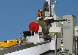  High Efficiency Cylinder Screen Welding Machine , 380V Wire Mesh Manufacturing Machine Manufactures
