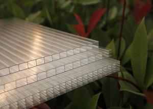 China Double Wall Polycarbonate Greenhouse Panels , Polycarbonate Flat Sheeting on sale