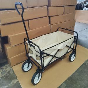 China Four Wheel Stainless Steel Garden Foldable Wagon Cart Durable on sale