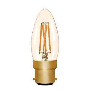  Instant start COB 60mm C37 4W Edison Bulb LED globe filament Manufactures