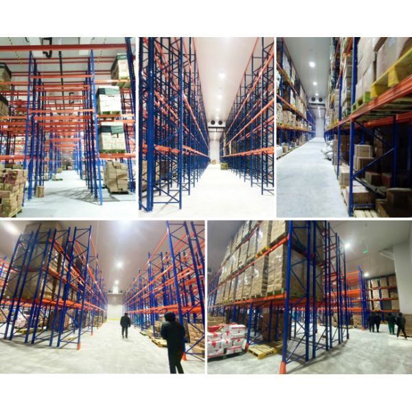 Double Depth Heavy Duty Pallet Rack Selective Pallet Rack Beam Racking