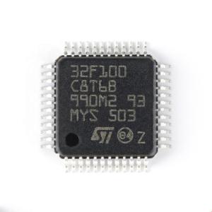  Microcontroller Integrated Circuit IC MCU 32BIT 64KB FLASH 48LQFP STM32F1 STM32F100 STM32F100C8T6B Manufactures