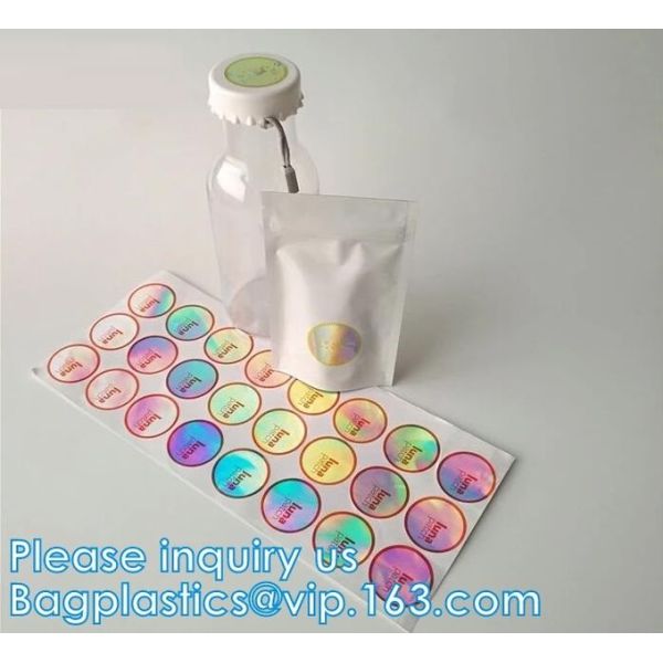 Bagease Multiple Use Candy Pack Holographic Clear Front Packaging Zipper Bag Wholesale Retail Heat Seal Bag For Popcorn