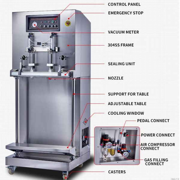 DZ 600 F Vacuum Seal Packing Machine
