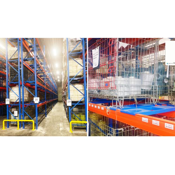 Single Depth Heavy Duty Pallet Rack Selective Pallet Rack Beam Racking