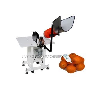 Multi Function Fruit Mesh Net Bags Packing Machine With 170mm Barrel Diameter