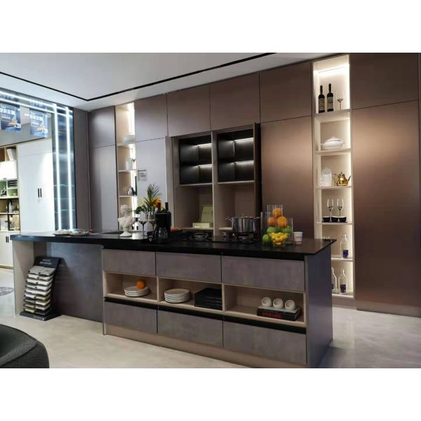 ISO14001 Deep Embossed E0 Uv Coating MDF Wall Panels
