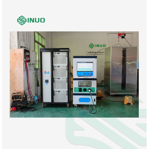 6500A PLC-Controlled Short-Time Current & Temperature Rise Test System For EV Plugs And Sockets