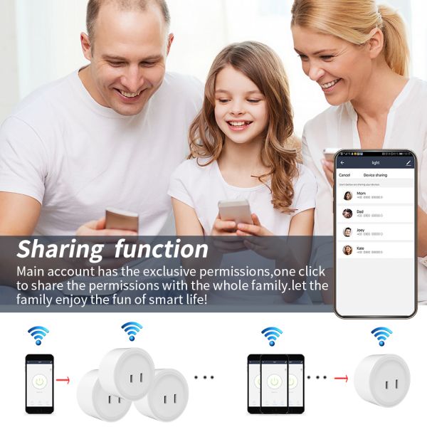 2 Pin Japan Plug WIFI Smart Socket Tuya Remote Electrical Outlet