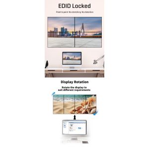 China Digital Signage Video Wall Controller with 4x HDMI 2.0 Output Interfaces and Fast 6ms Response Time on sale China Digital Signage Video Wall Controller with 4x HDMI 2.0 Output Interfaces and Fast 6ms Response Time on sale