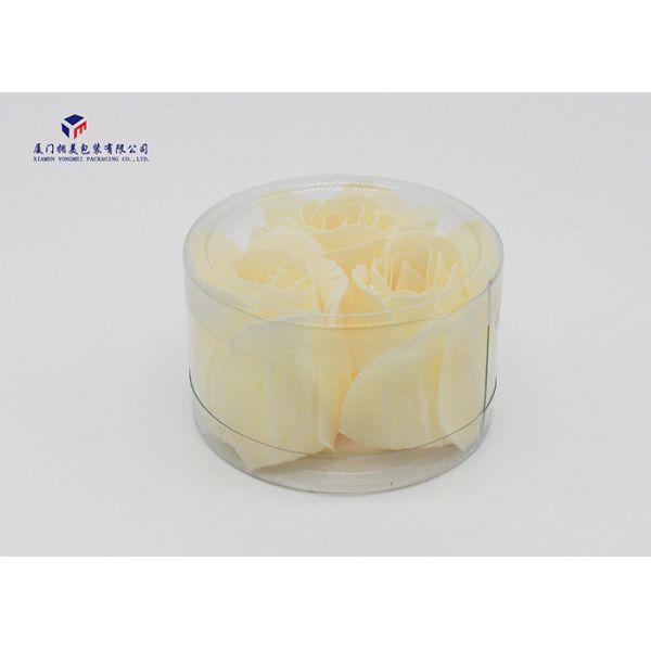 Reusable Materials Clear Plastic Cylinder Packaging Tubes Dia 7cm Easy Carrying