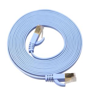  30 AWG Practical Flat UTP Cable , RJ45 CAT6 Ultra Thin Patch Cable Manufactures